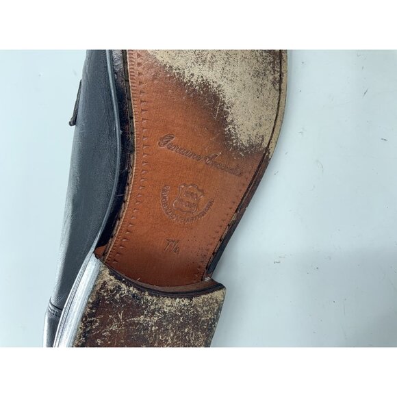 Forli Slip-on Loafers Sz 7.5 Men Black Genuine Crocodile Italy YGI G4S-20 main image 9